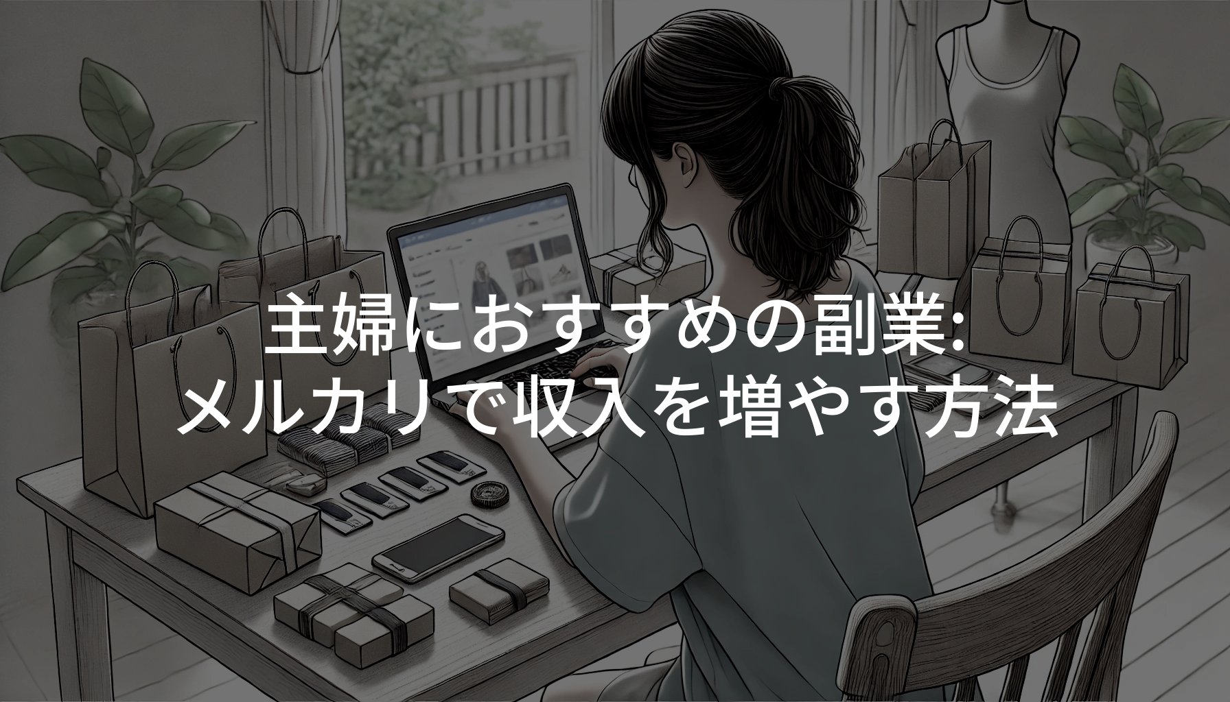 主婦におすすめの副業: メルカリで収入を増やす方法