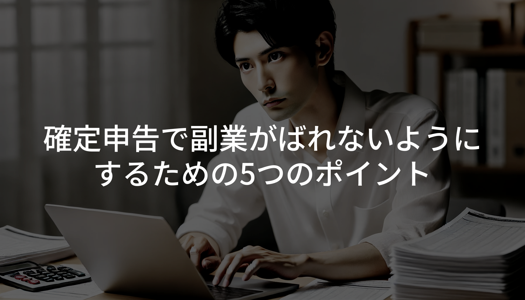 【2024年最新】確定申告で副業がばれないようにするための5つのポイント