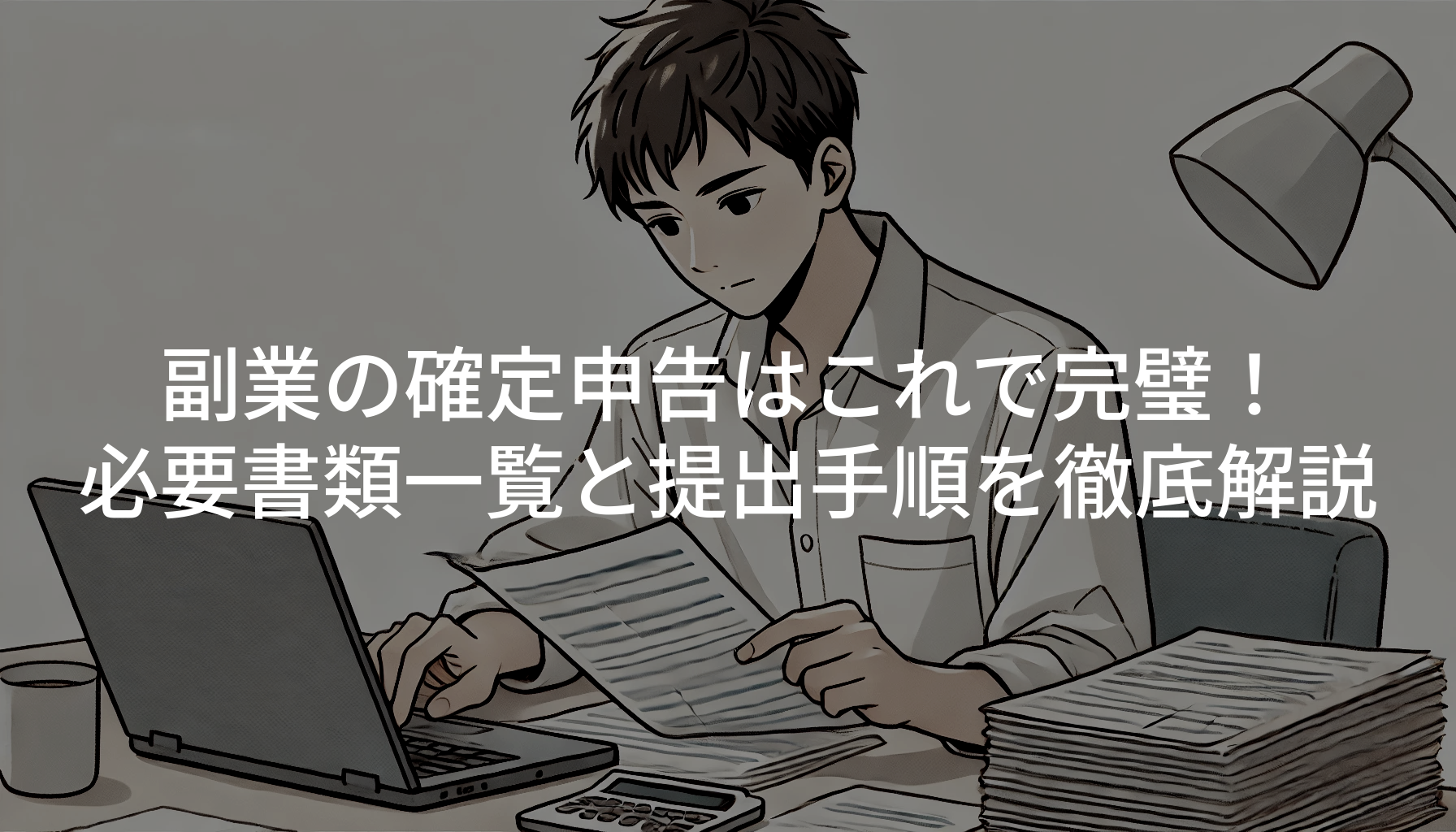 副業の確定申告はこれで完璧！必要書類一覧と提出手順を徹底解説